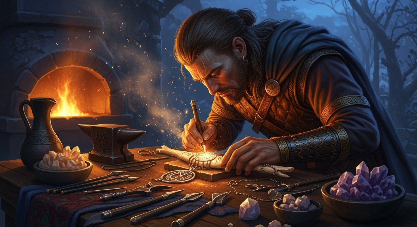 Creazione di Talismano Runico